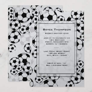 Soccer Classic Party Invitation