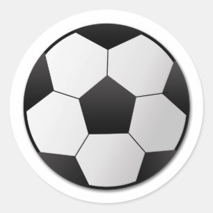 Soccer Classic Round Sticker