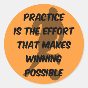 Soccer Classic Round Sticker