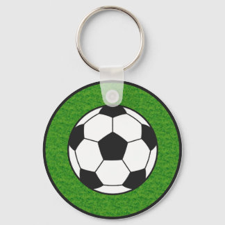 Soccer Club Dynamic Ball Keychain