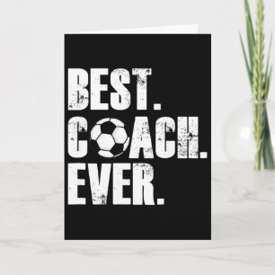 Soccer Coach - Best Coach Ever Soccer Gift Card