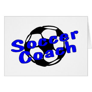 Soccer Coach Blue