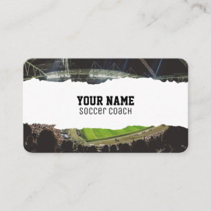 Soccer Coach Business Card