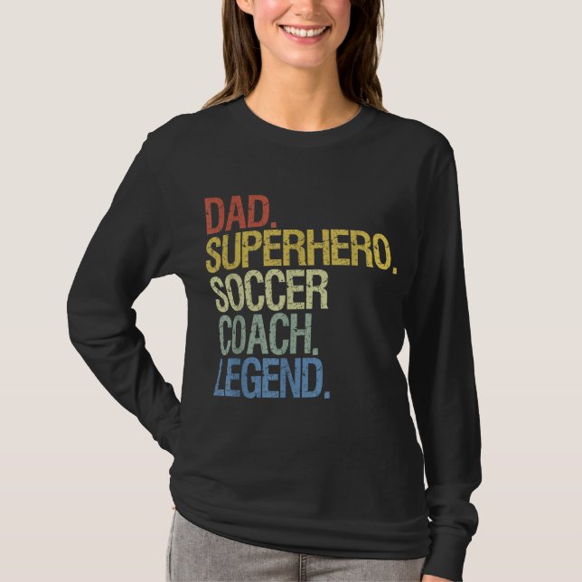 Soccer coach dad T-Shirt (Front)