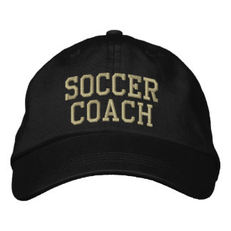 Soccer Coach Embroidered Hat