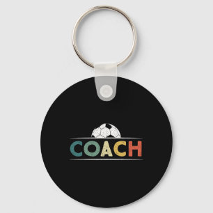 Soccer Coach Gifts Funny Retro Vintage Soccer Ll C Key Ring