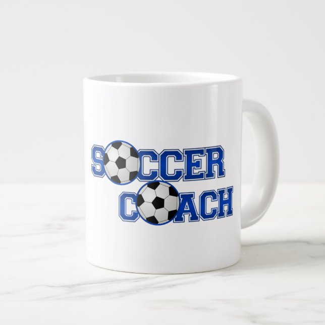 Soccer Coach Jumbo Mug (Front Right)