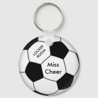 Soccer Coach Key Keeper Key Ring