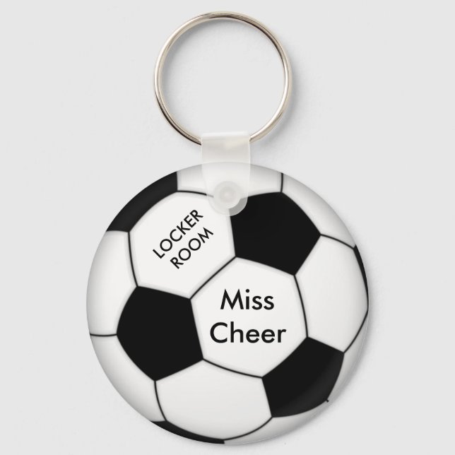 Soccer Coach Key Keeper Key Ring (Front)