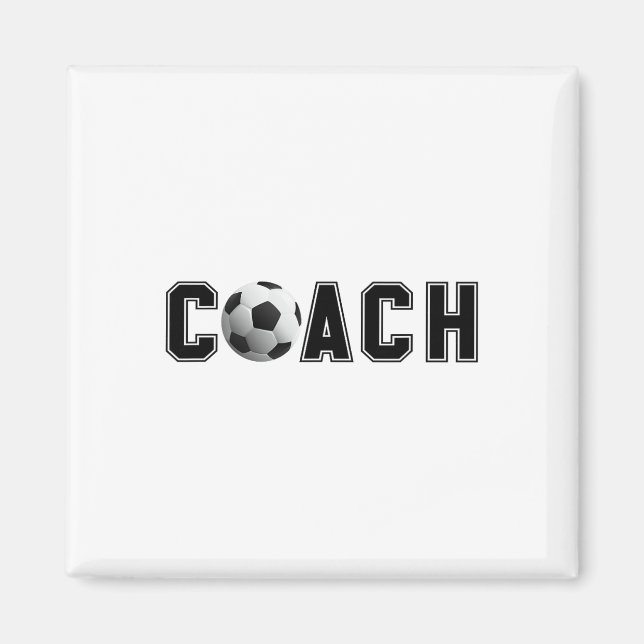 Soccer Coach  Magnet (Front)