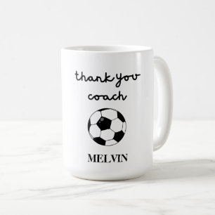 Soccer Coach Mug, Thank You Gift for Sports Coach, Coffee Mug
