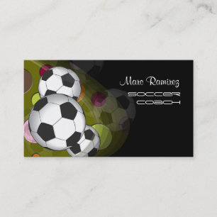 Soccer coach or soccer moms calling cards