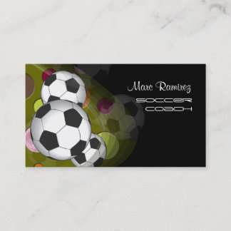 Soccer coach or soccer moms calling cards