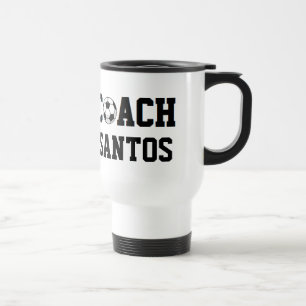 Soccer Coach Personalised Travel Mug