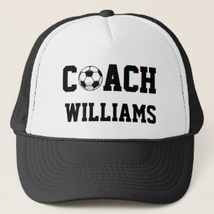 Soccer Coach Personalised Trucker Hat