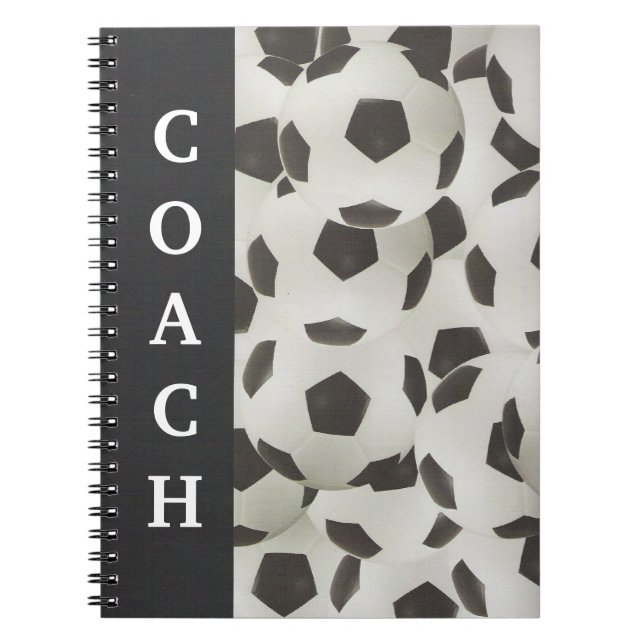Soccer Coach Playbook Notebook (Front)