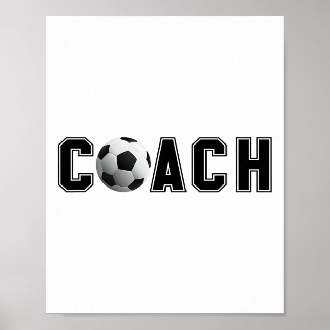 Soccer Coach  Poster (Front)