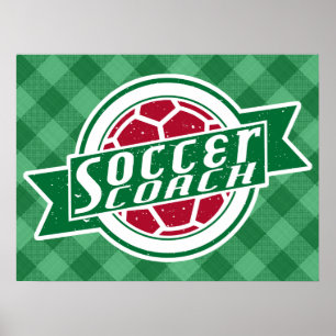 Soccer Coach Poster Print