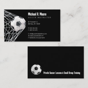 Soccer Coach   Sports Gifts Business Card