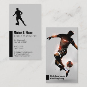 Soccer Coach   Sports Gifts Business Card