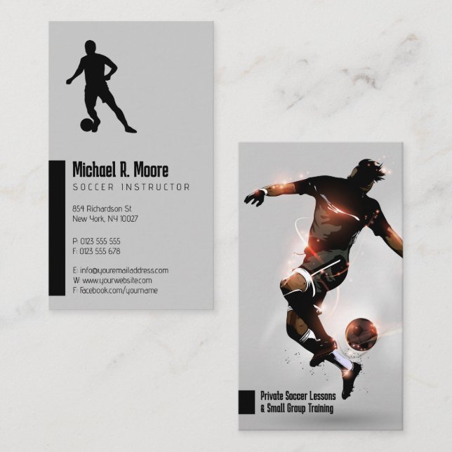 Soccer Coach | Sports Gifts Business Card (Front/Back)