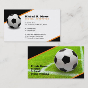 Soccer Coach   Sports Gifts Business Card