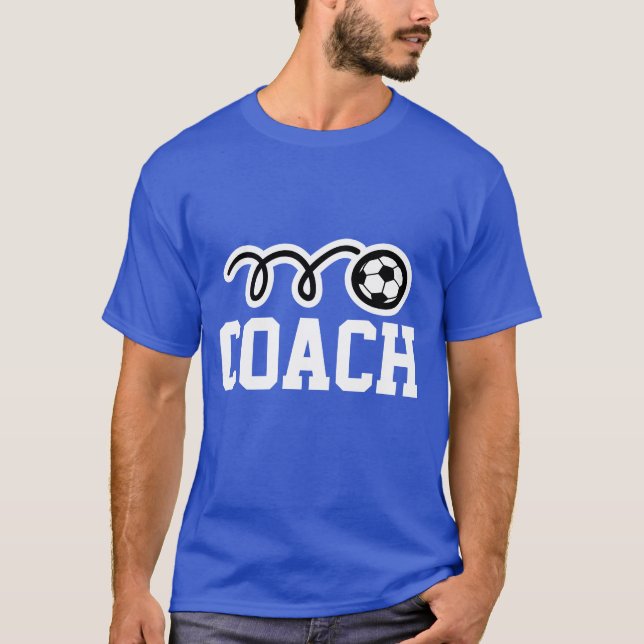 Soccer coach t shirt (Front)