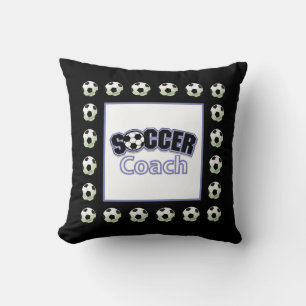 Soccer Coach Thank You, Balls Cushion
