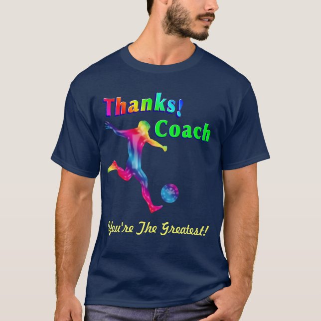 Soccer Coach Thank You Shirt (Front)