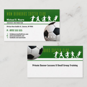Soccer Coach Trainer   Sports Gifts Business Card
