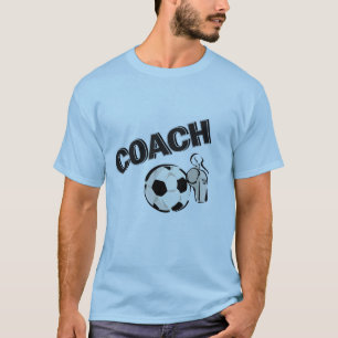 Soccer Coach (Whistle/Ball) T-Shirt