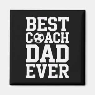 Soccer Coaching Legend Best Coach Dad Ever Player Magnet
