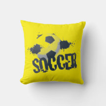 Soccer Color-Change Pillow