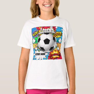 Soccer Comic Book T-Shirt