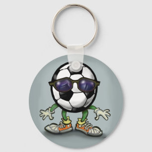 Soccer Cool Key Ring