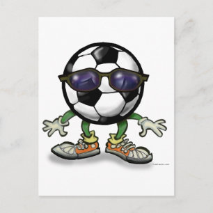 Soccer Cool Postcard