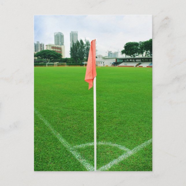 Soccer Corner Flag Postcard (Front)