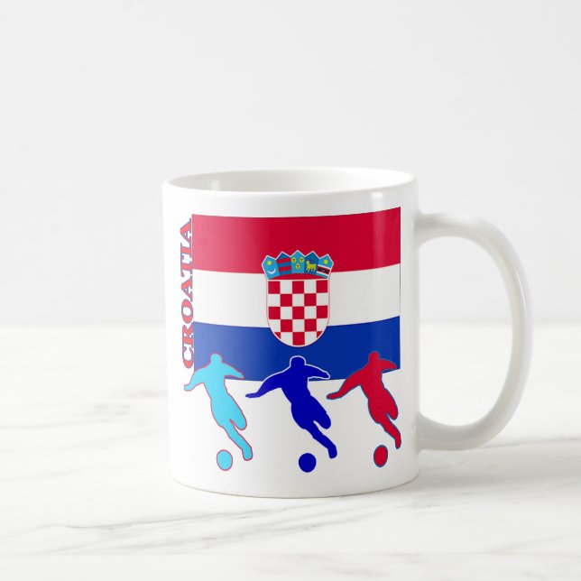 Soccer Croatia Coffee Mug (Right)