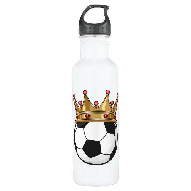 Soccer Crown King 710 Ml Water Bottle (Front)