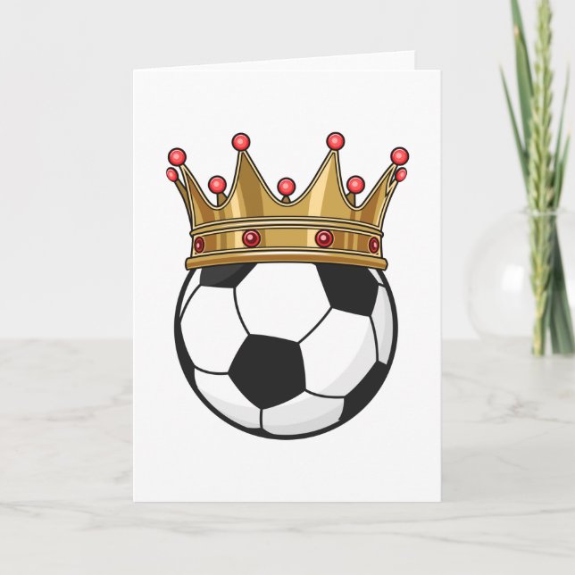 Soccer Crown King Card (Front)