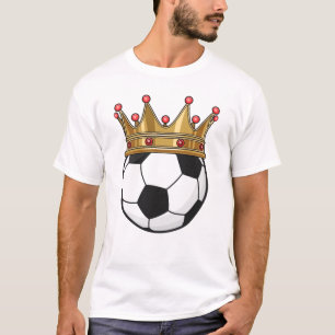 Soccer Crown King T-Shirt