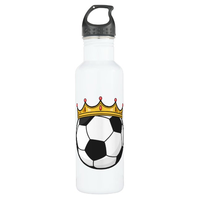 Soccer Crown Queen 710 Ml Water Bottle (Front)