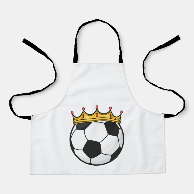 Soccer Crown Queen Apron (Front)