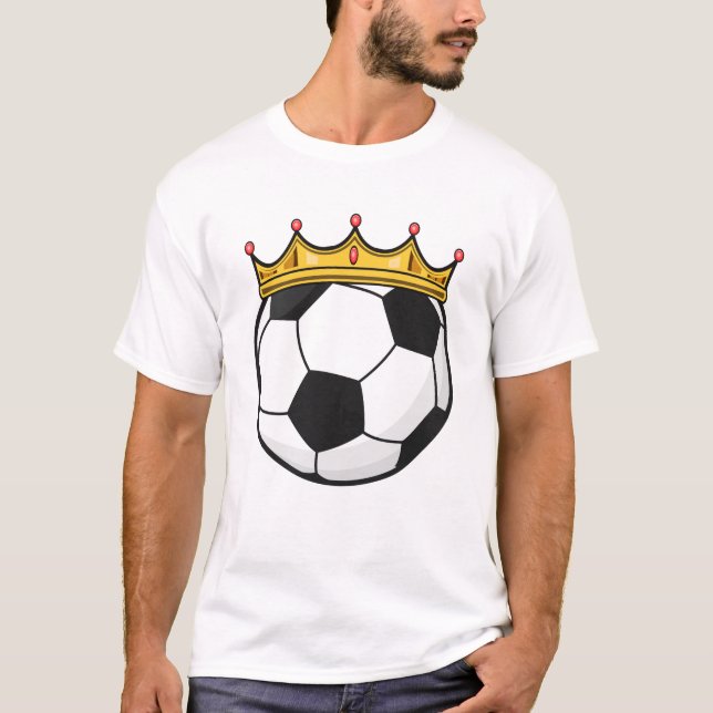 Soccer Crown Queen T-Shirt (Front)