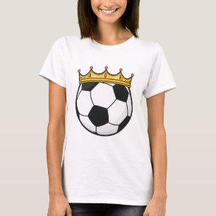 Soccer Crown Queen T-Shirt