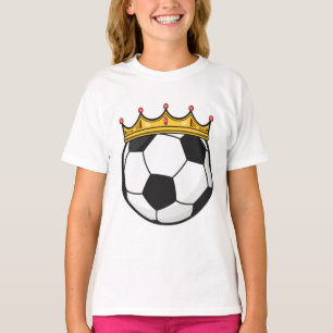 Soccer Crown Queen T-Shirt