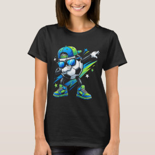 Soccer Dabbing Sports Cool Boys Girls Game Day Spo T-Shirt