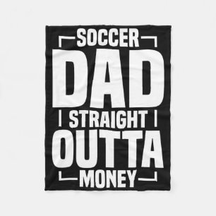 Soccer Dad _4 Fleece Blanket