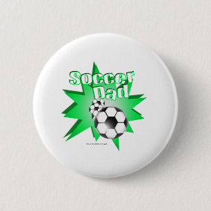 Soccer Dad 6 Cm Round Badge