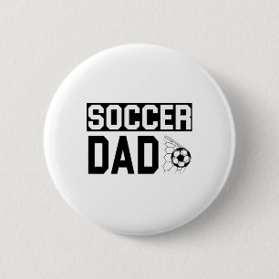 Soccer Dad 6 Cm Round Badge